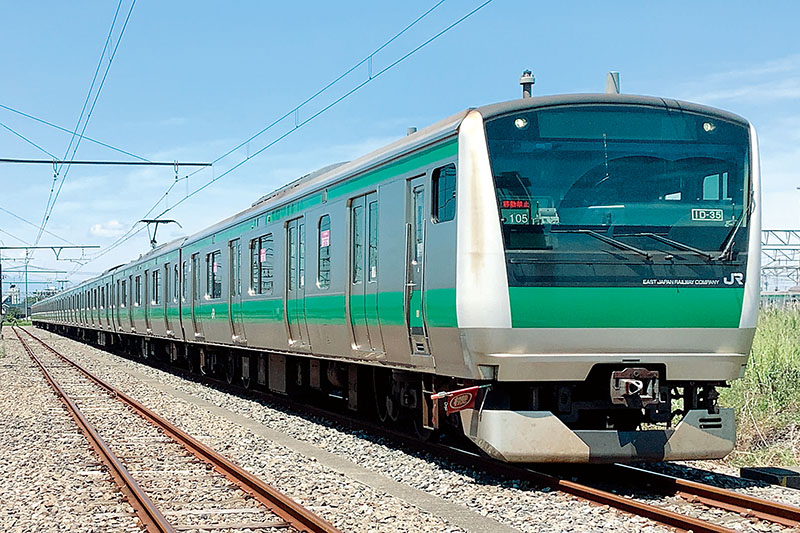 運転が体験できるE233系車両（JR東日本大宮支社提供）