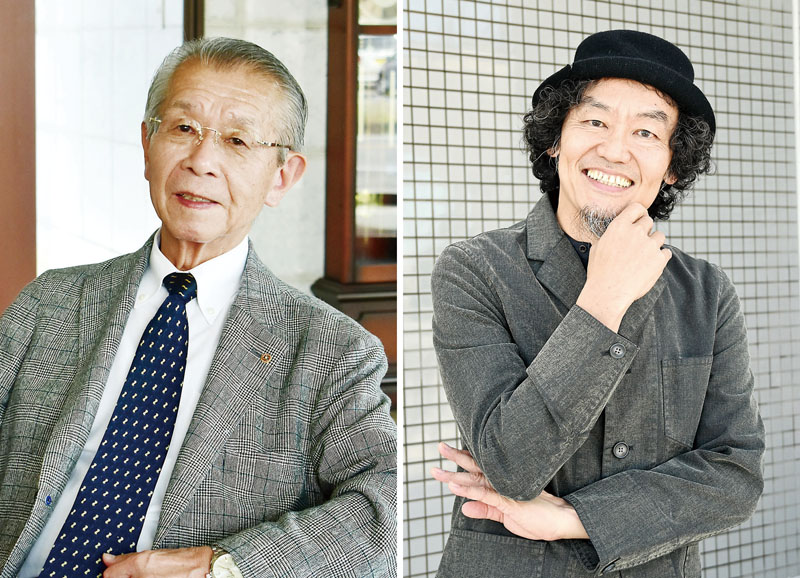 左から西村耕一さん、近藤良平さん