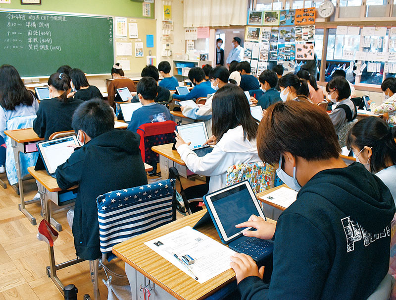 昨年はトラブル多発…タブレットで学力調査、埼玉県内8小中学校で予備