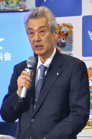 日本医師会の松本吉郎会長＝２０２３年１１月