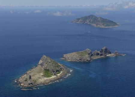 　沖縄県・尖閣諸島＝２０１２年９月