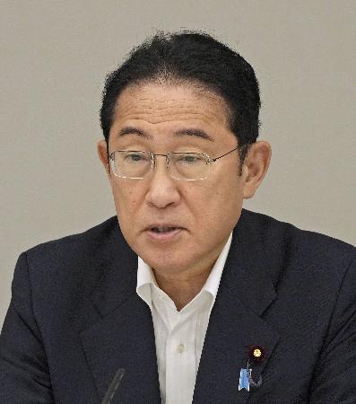 　岸田首相＝９日