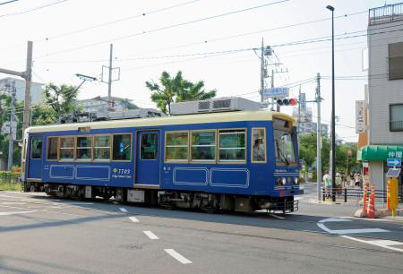 　都電荒川線＝東京都荒川区