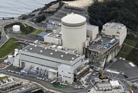 関西電力美浜原発３号機＝福井県美浜町