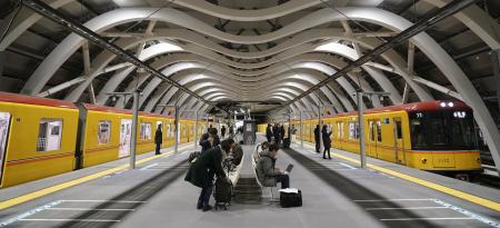 東京メトロ銀座線の渋谷駅＝２０２０年１月、東京都渋谷区