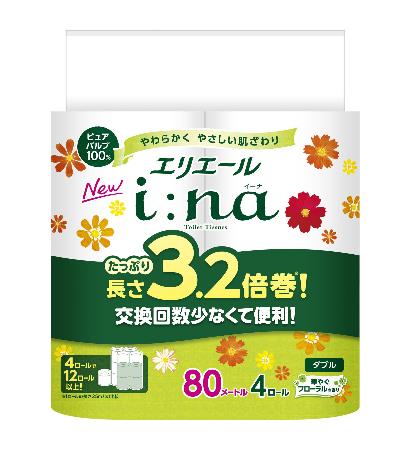 　大王製紙の３・２倍巻きのトイレットペーパー