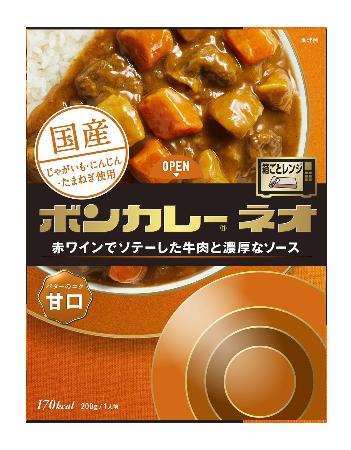 大塚食品が値上げする「ボンカレーネオ　バターのコク　甘口」