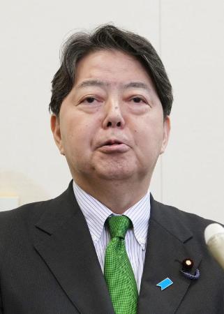 自民党の林芳正官房長官