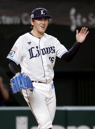 ８回１失点で９勝目を挙げた西武・隅田＝ベルーナドーム