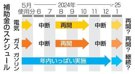 補助金のスケジュール