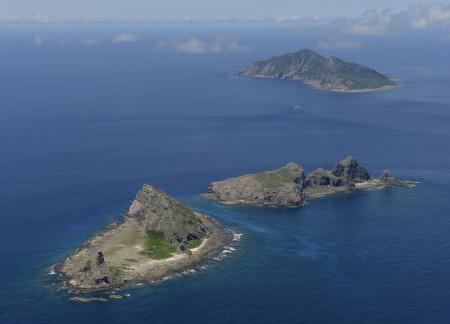 沖縄県・尖閣諸島＝２０１２年