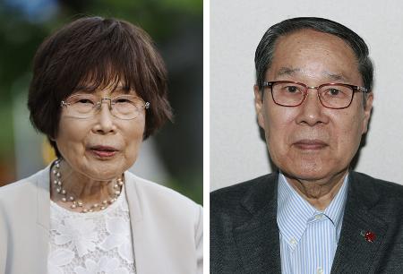 小倉桂子さん、長崎大の朝長万左男名誉教授