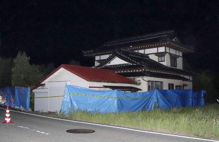 阿部祥子さんが倒れていた住宅＝９月、山形県三川町