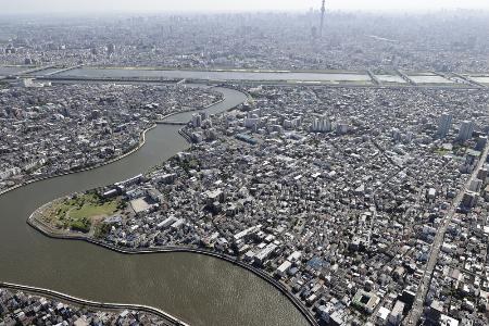 東京の木造住宅密集地域