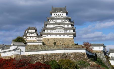 兵庫県姫路市の姫路城＝４日